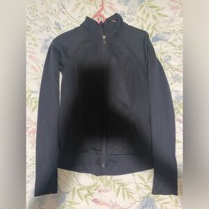 Black workout jacket